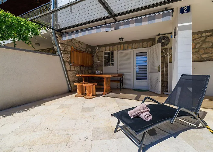 Helles Studio-apartment Nur 350 Meter Zum Mit Grill, Privatparkplatz, Liege