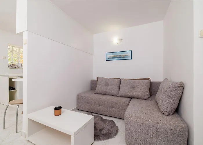 Helles Studio-apartment Nur 350 Meter Zum Mit Grill, Privatparkplatz, Liege 公寓